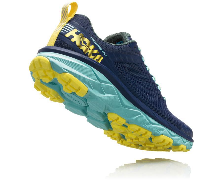 Hoka One One Trailsko Dame - Challenger Atr 5 - Blå - 175096NMQ